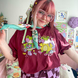 Pomshell & Sun Puff tee