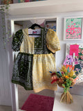 Half & half bandana dress