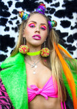 Pompom earrings
