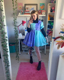 Half & half bandana dress